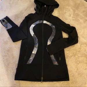 Black and Grey Lululemon Jacket